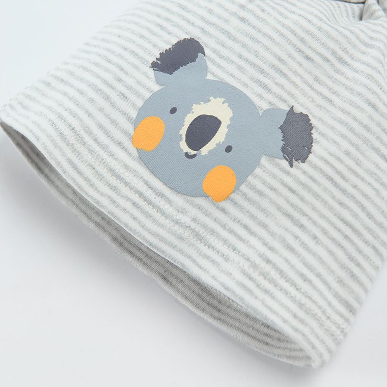 Cool Club, Caciula pentru bebelusi, gri-ecru