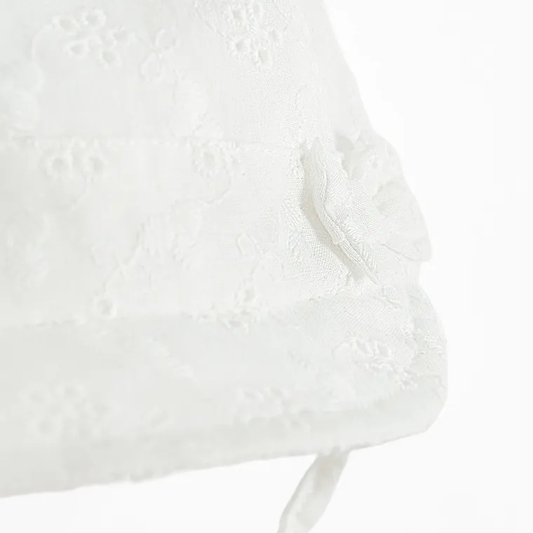 Cool Club, Caciula pentru fete, cu snur, alb