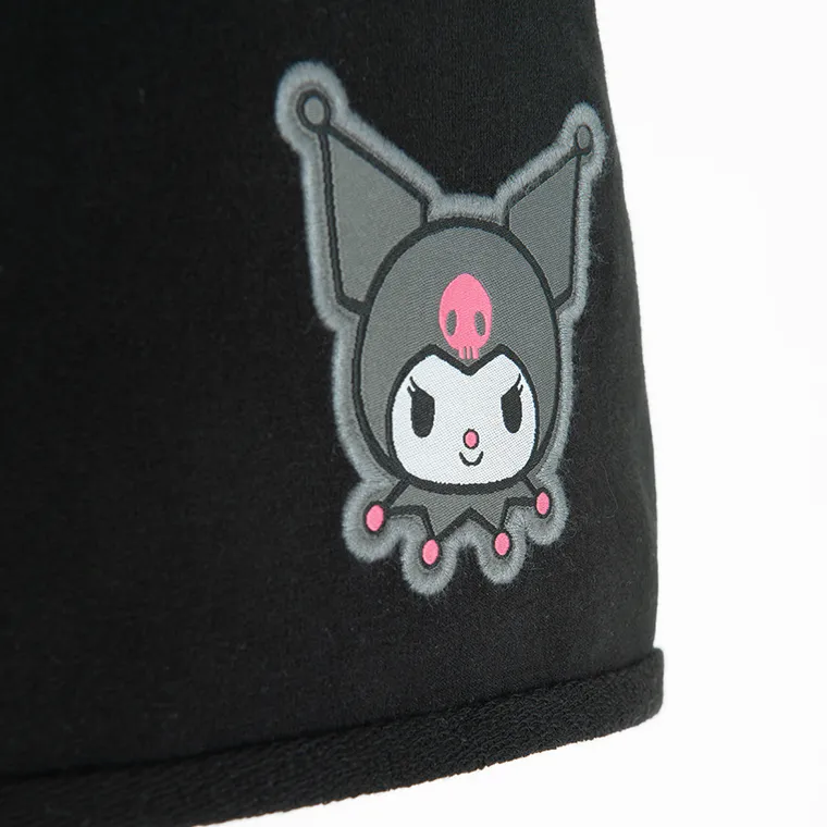 Cool Club, Caciula pentru fete, negru, imprimeu Kuromi