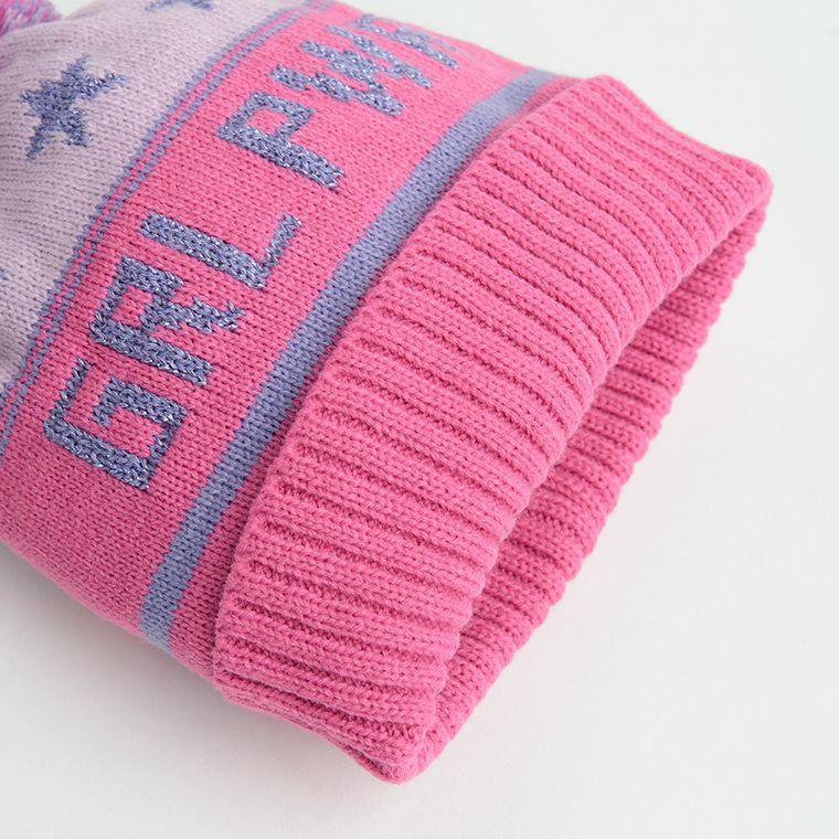 Cool Club, Caciula pentru fete, roz-violet