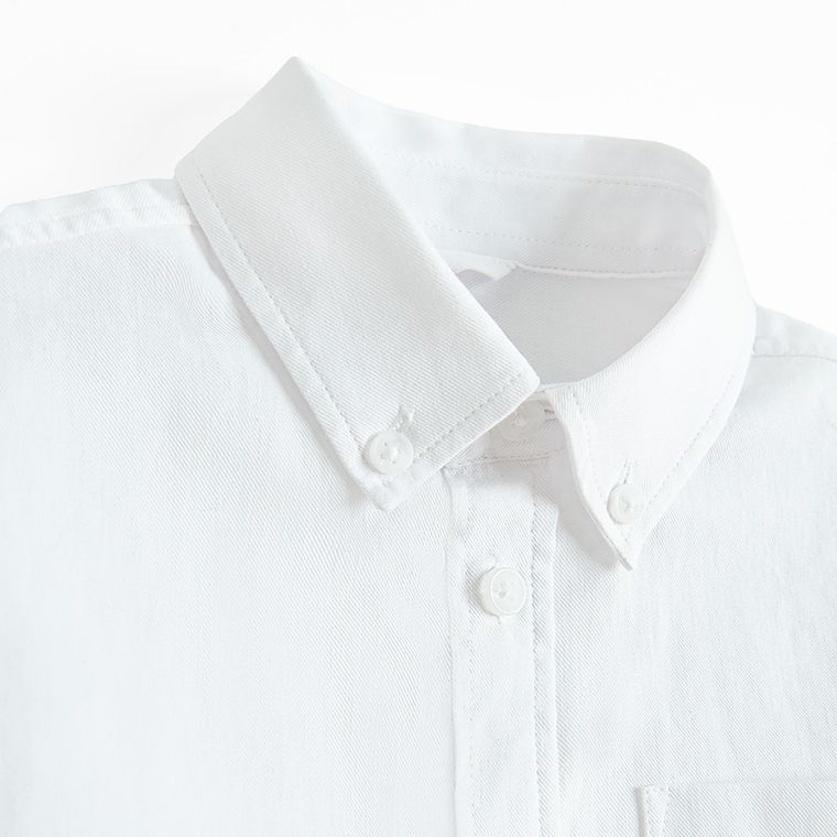 Cool Club, Camasa cu maneca lunga pentru baieti, regular, alb