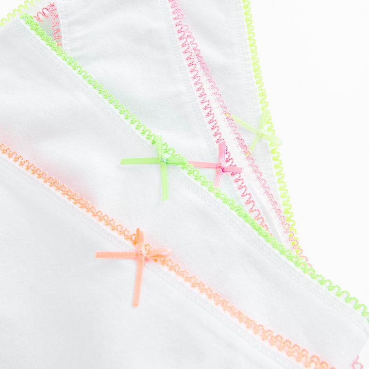 Cool Club, Chilotei pentru fete, alb, set, 10 buc.