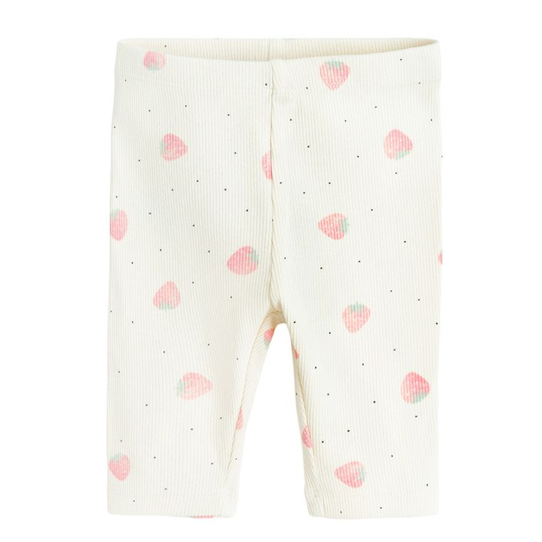 Cool Club, Colanti pentru fete 3/4, din tricot striat, mix, set, 3 buc.