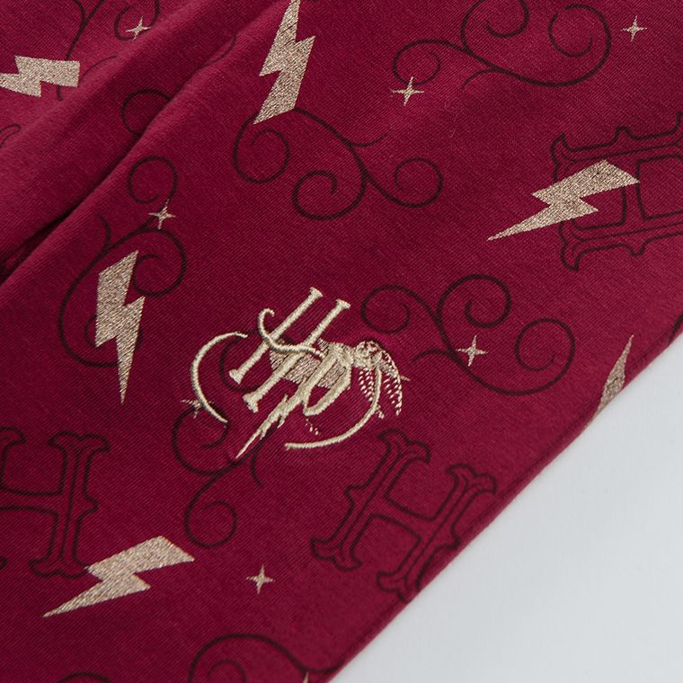 Cool Club, Colanti pentru fete, bordo, imprimeu Harry Potter