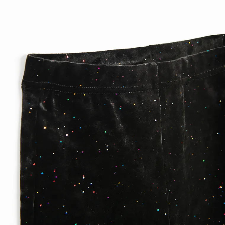 Cool Club, Colanti pentru fete, flare, negru