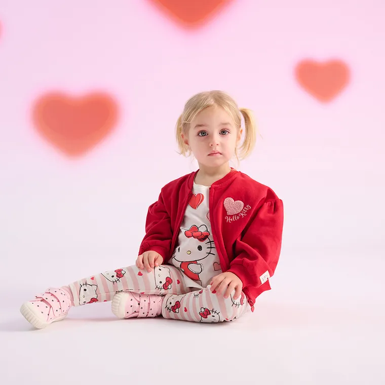 Cool Club, Colanti pentru fete, roz, imprimeu Hello Kitty