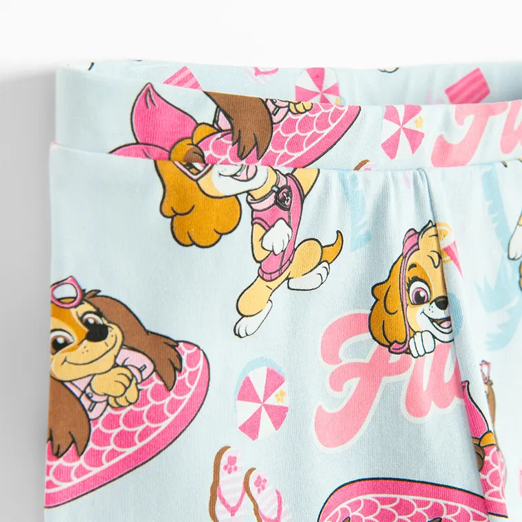 Cool Club, Colanti scurti pentru fete, albastru, imprimeu Paw Patrol