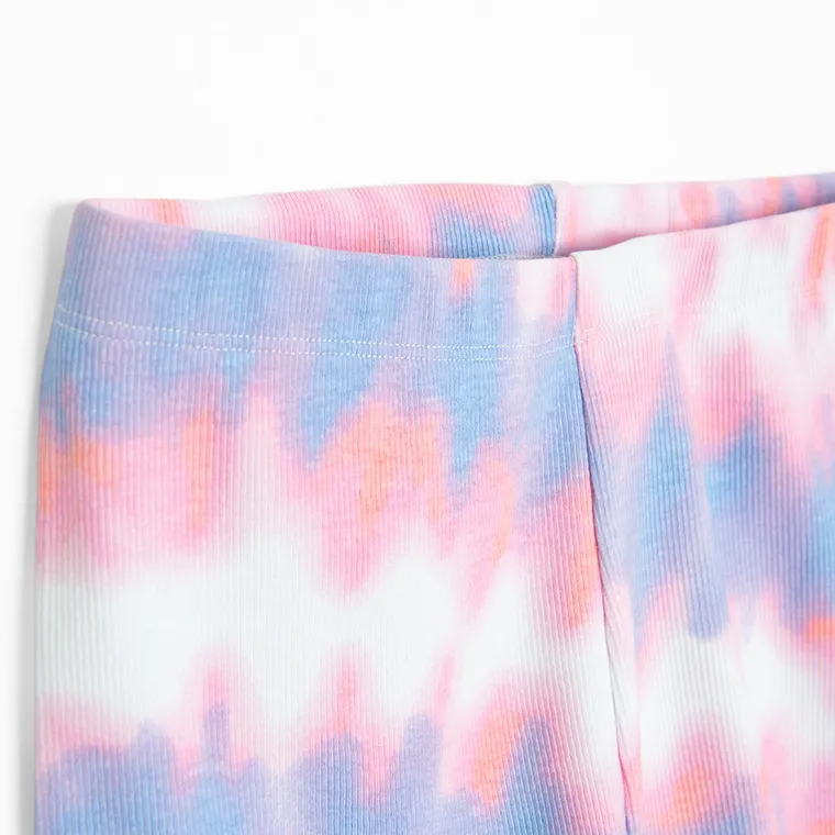 Cool Club, Colanti scurti pentru fete, din tricot striat, mix