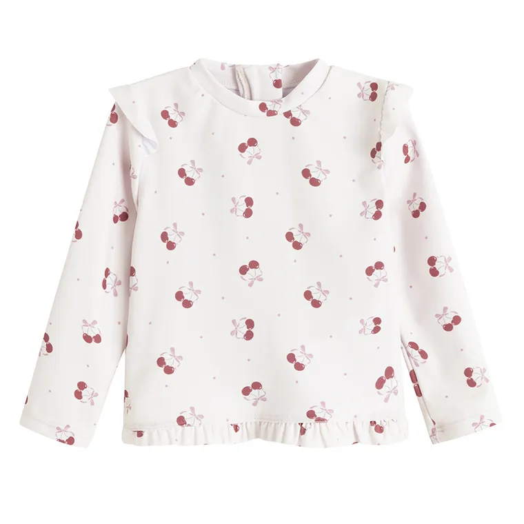 Cool Club, Costum de baie din doua piese pentru fete, Palarie, UV 50, roz