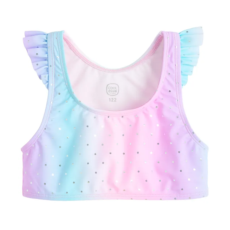 Cool Club, Costum de baie din doua piese pentru fete, UV 50, mix