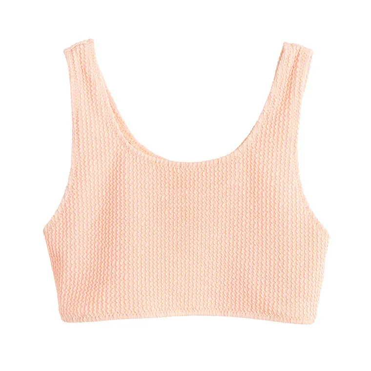 Cool Club, Costum de baie din doua piese pentru fete, UV 50, piersica