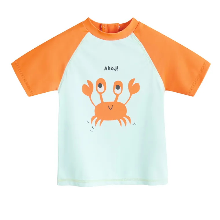 Cool Club, Costum de baie pentru baieti cu caciula safari, UV 50, mix