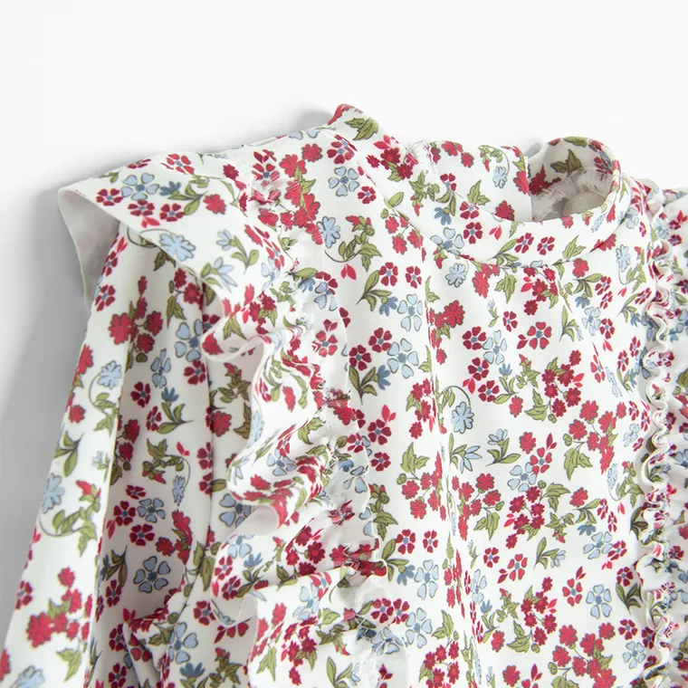 Cool Club, Costum de baie pentru fete, UV 50, alb