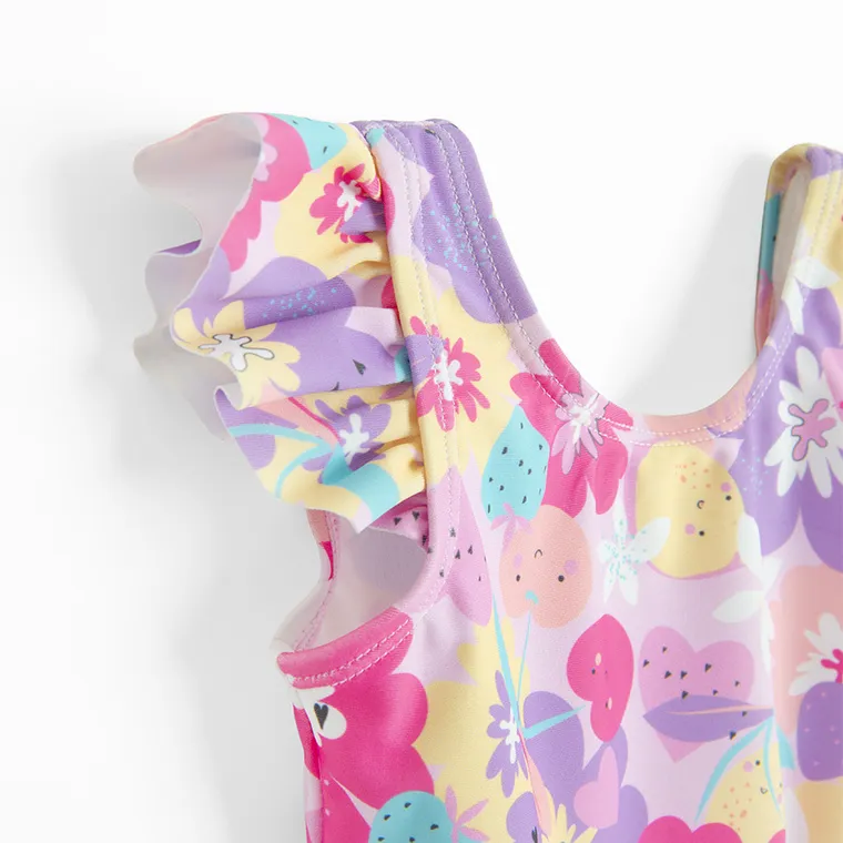 Cool Club, Costum de baie pentru fete, UV 50, roz