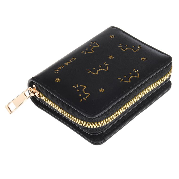 Cool Club, Cute cat, portofel, negru, pisicute