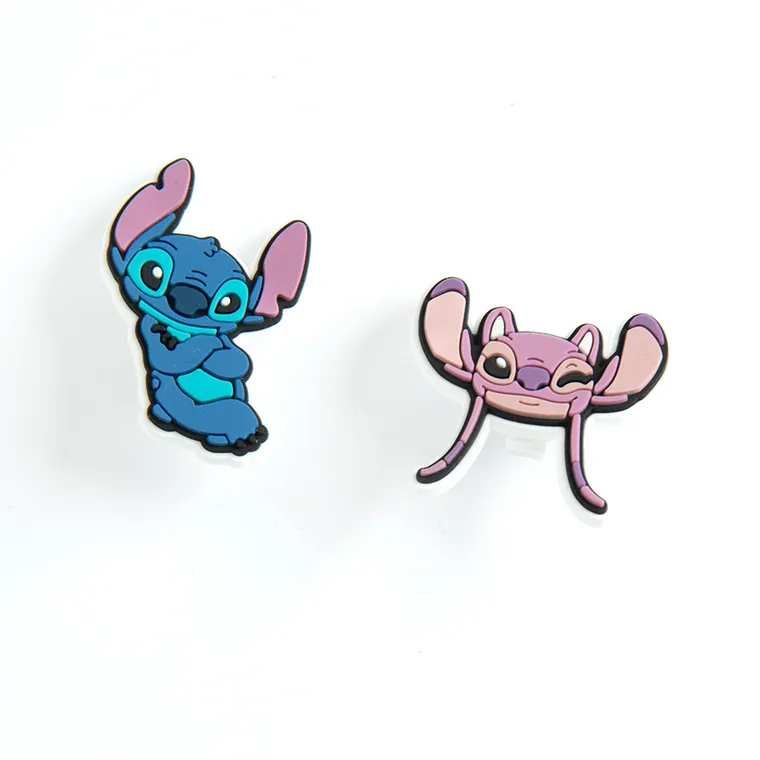 Cool Club, Decoratiuni pentru incaltaminte pentru fete, mix, imprimeu Lilo si Stitch, set, 6 buc.