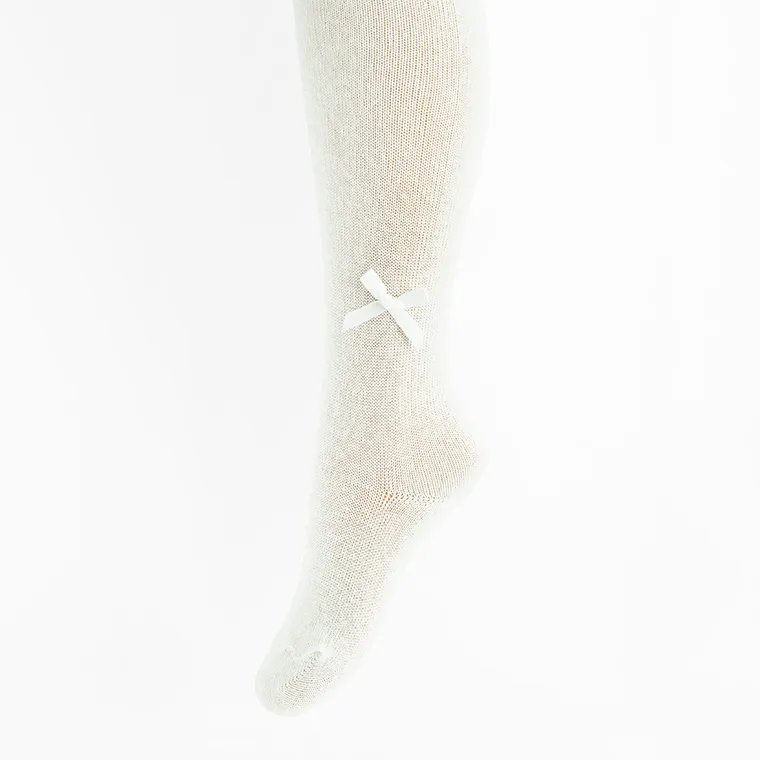 Cool Club, Dresuri fete, bumbac organic, ecru, set 2 buc.