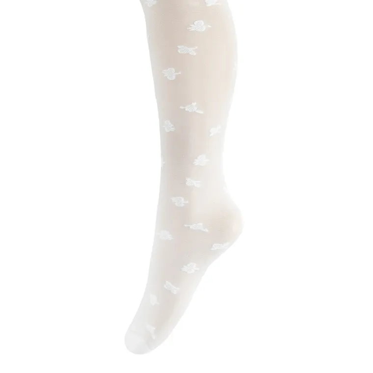 Cool Club, Dresuri pentru fete, alb, 20 DEN, set, 2 buc.