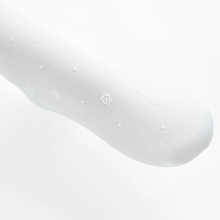 Cool Club, Dresuri pentru fete, alb, 40 DEN, microfibra