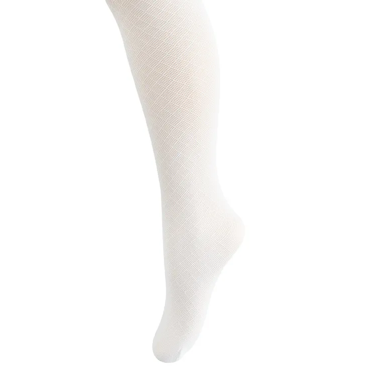 Cool Club, Dresuri pentru fete, alb, microfibra, 40 DEN, set, 2 buc.