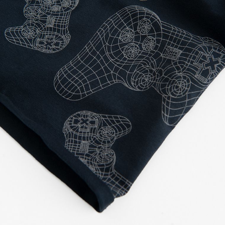 Cool Club, Fular circular pentru baieti, bleumarin