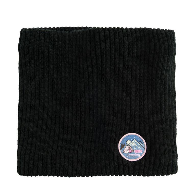 Cool Club, Fular circular pentru fete, negru