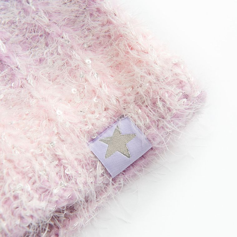 Cool Club, Fular circular pentru fete, violet-roz