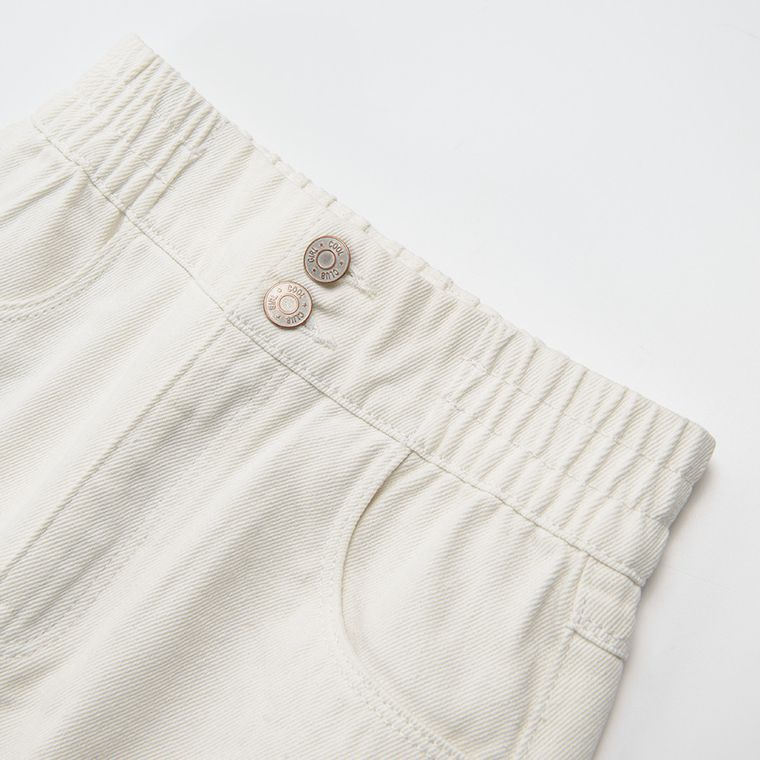 Cool Club, Fusta de blugi pentru fete, ecru