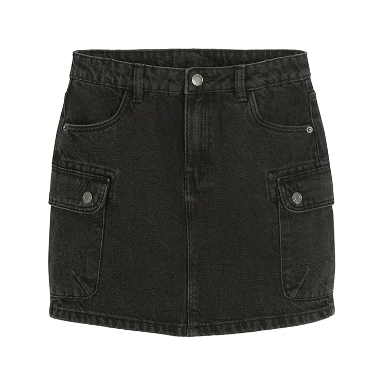 Cool Club, Fusta de blugi pentru fete, negru