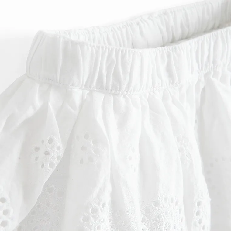 Cool Club, Fusta pantaloni pentru fete, alb