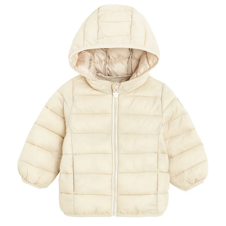 Cool Club, Geaca cu gluga pentru baieti, bej