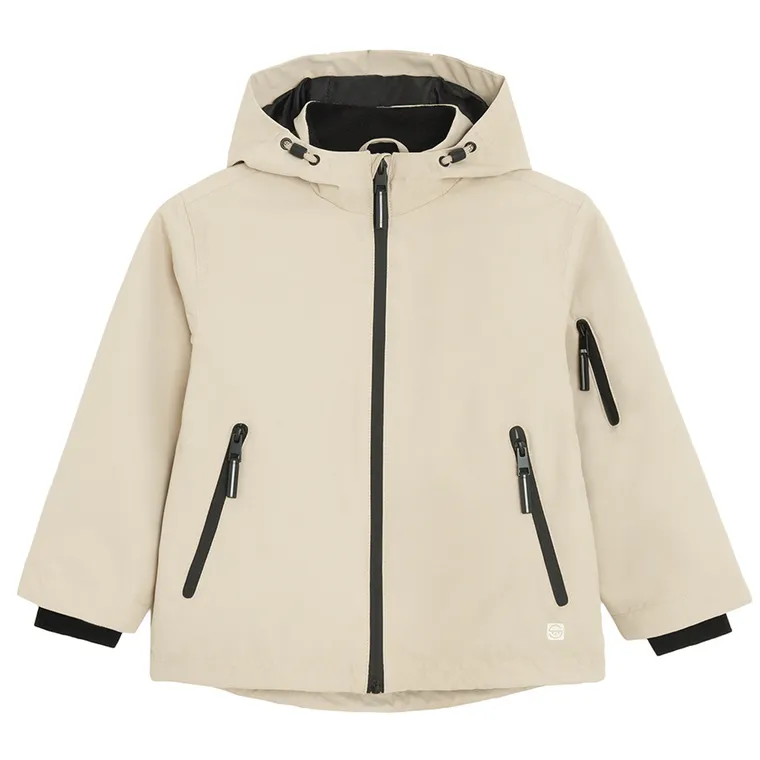 Cool Club, Geaca cu gluga pentru baieti, bej