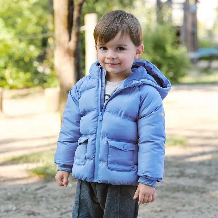 Cool Club, Geaca cu gluga pentru baieti, calduroasa, albastru