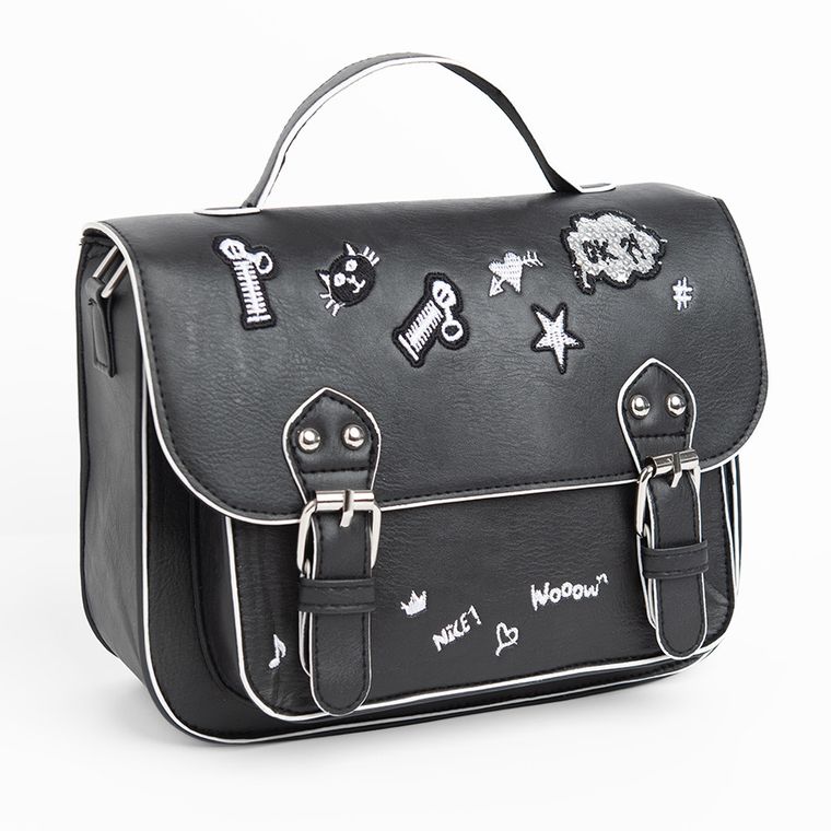 Cool Club, geanta postas, negru