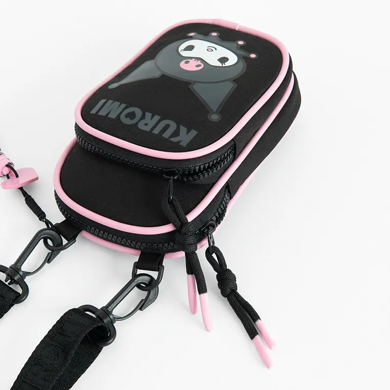 Cool Club, Gentuta pentru fete, negru, imprimeu Kuromi