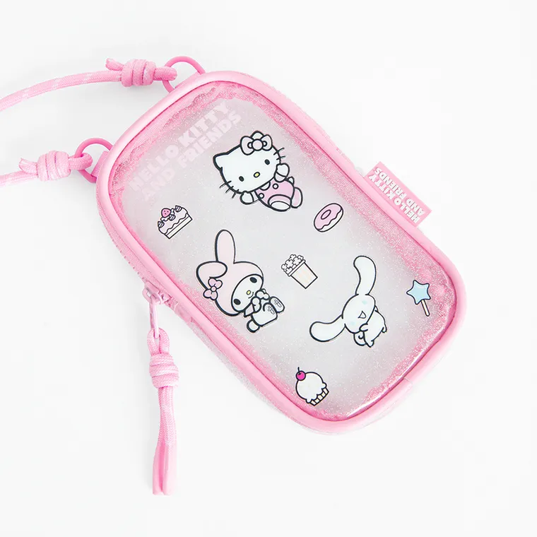 Cool Club, Gentuta pentru fete, roz, imprimeu Hello Kitty and Friends