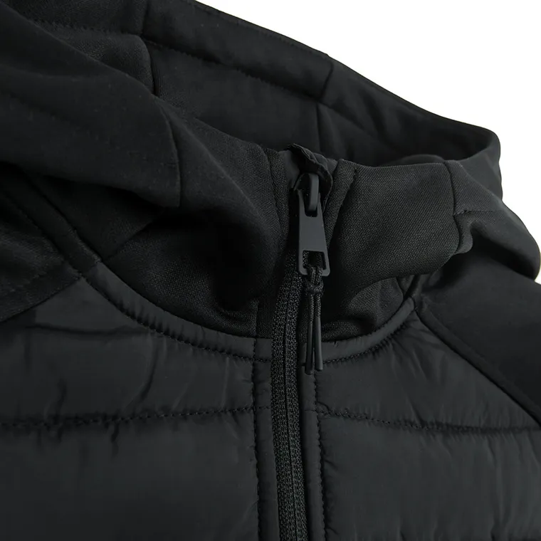 Cool Club, Hanorac cu gluga pentru baieti, cu fermoar, calduros, negru