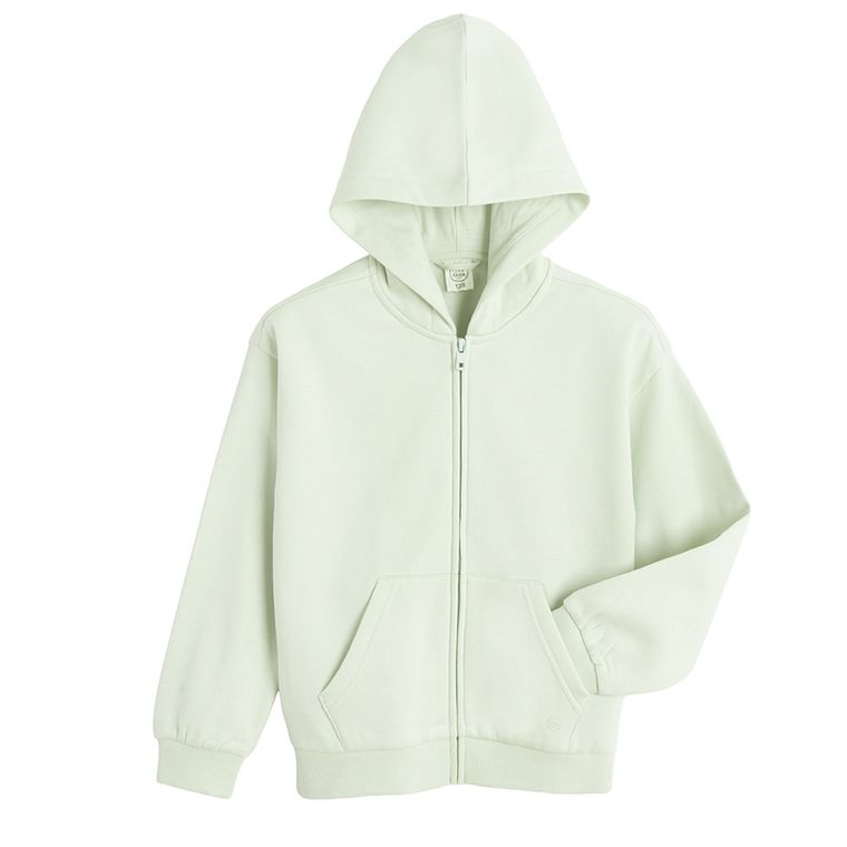 Cool Club, Hanorac cu gluga pentru baieti, cu fermoar, turcoaz