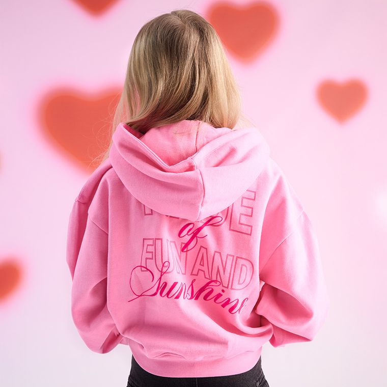 Cool Club, Hanorac cu gluga pentru fete, roz