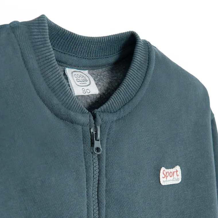 Cool Club, Hanorac pentru baieti, cu fermoar, calduros, granit