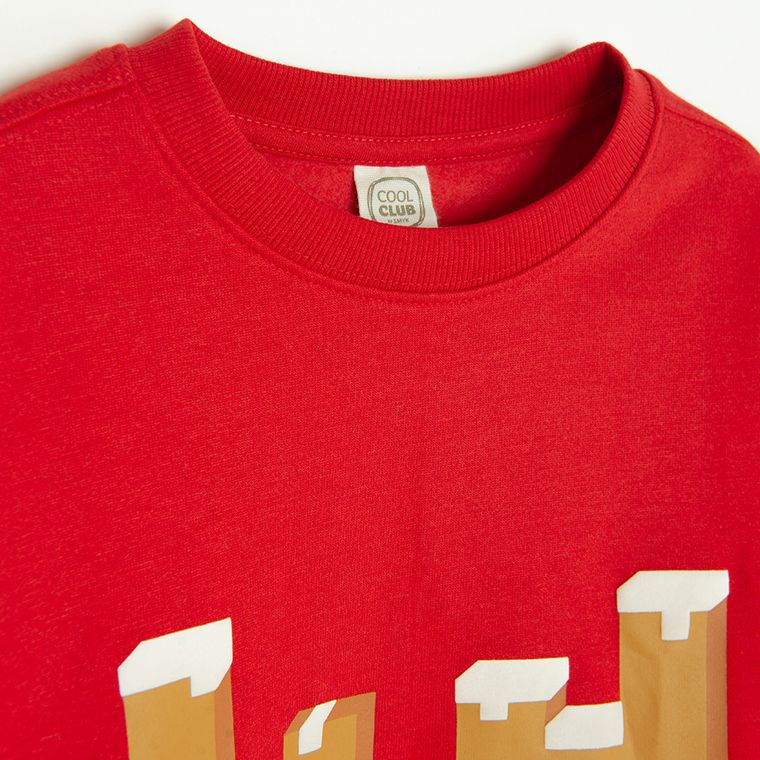 Cool Club, Hanorac pentru baieti, rosu
