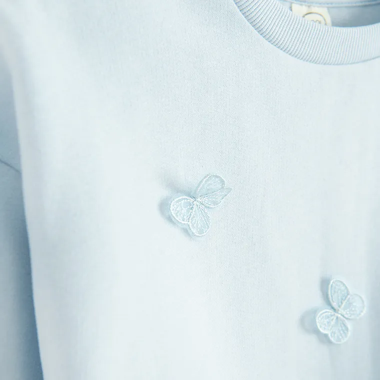 Cool Club, Hanorac pentru fete, calduros, albastru