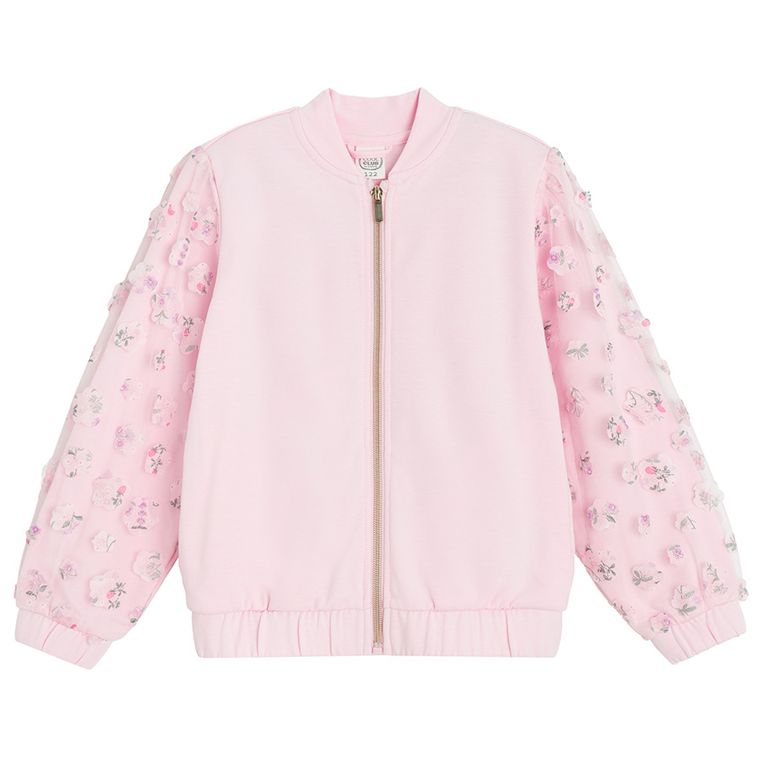 Cool Club, Hanorac pentru fete, cu fermoar, roz