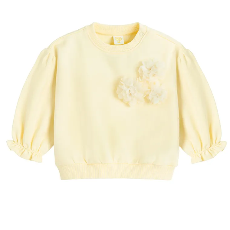 Cool Club, Hanorac pentru fete, galben deschis