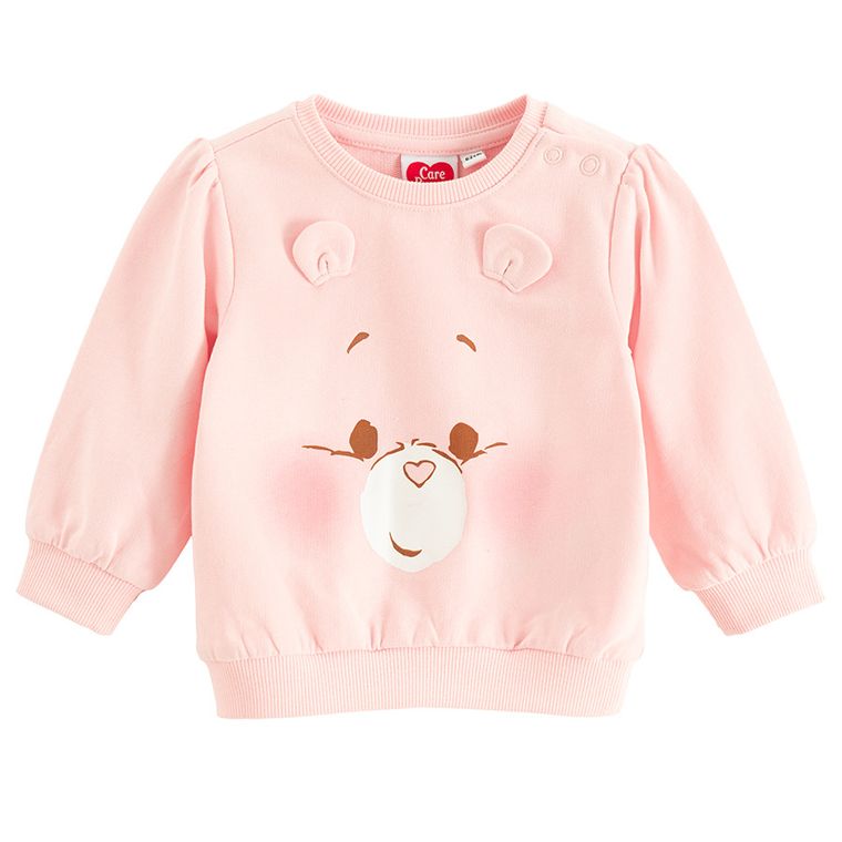 Cool Club, Hanorac pentru fete, roz, imprimeu Care Bears