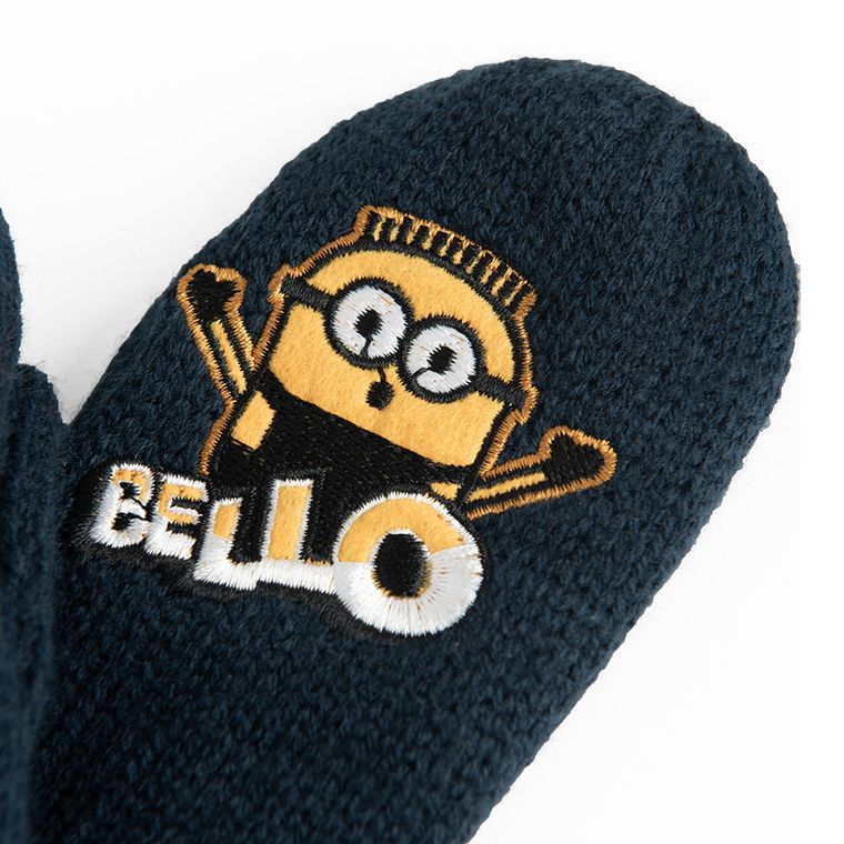 Cool Club, Manusi pentru baieti, bleumarin, imprimeu Minions