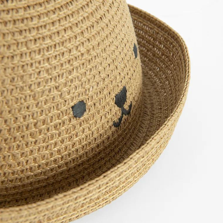 Cool Club, Palarie pentru baieti, de paie, bej