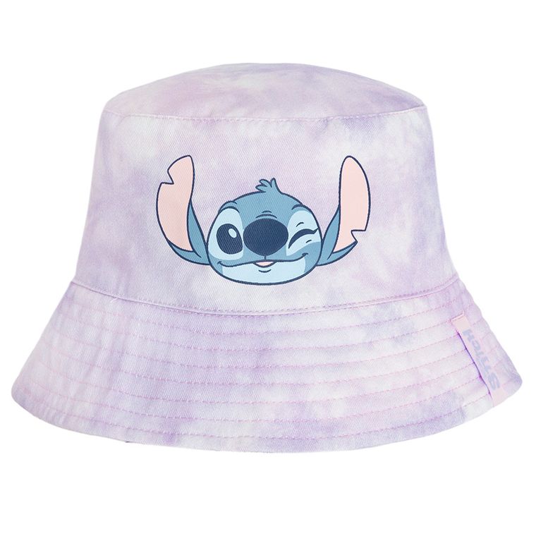 Cool Club, Palarie pentru fete, cu doua fete, violet, imprimeu Lilo si Stitch