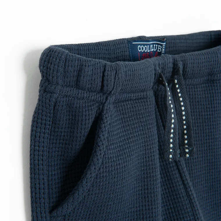 Cool Club, Pantaloni din material textil pentru baieti, albastru