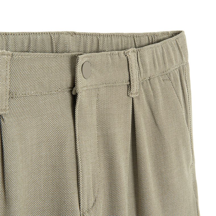 Cool Club, Pantaloni din material textil pentru baieti, bej